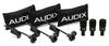 AUDIX D2Trio Том Конга Барабан Медь Динамический Микрофонный Набор для Записи Набор Барабанной Установки Крепление на Обод Суперкардиоидный Черный Инструменты, 3,