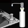 Stainless Steel Bathroom Accessories Lotion Storage Bottle Sink Soap Dispenser Kitchen Supplies