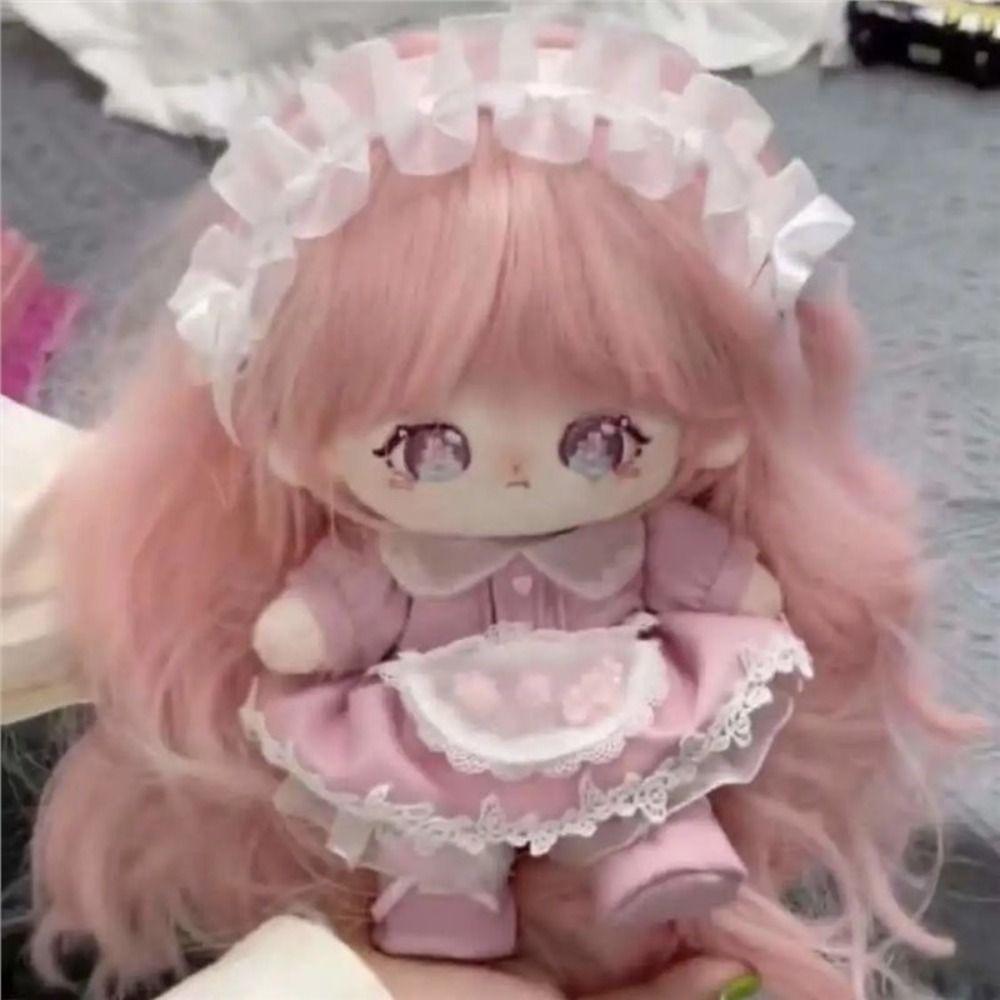 Красивая одежда для 20-сантиметровой хлопковой куклы, модная толстовка, трендовый K-pop наряд для плюшевых кукол