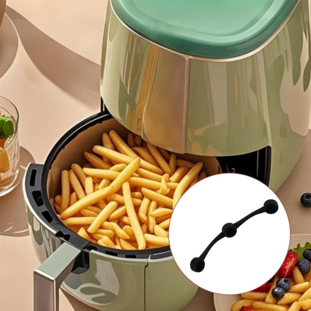 2 шт. Силиконовые зажимы-держатели для вкладышей аэрофритюрницы Кухонные аксессуары Гаджеты Инструменты Выпечка Дом Кемпинг Пикник Термостойкие