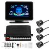 Car Parking Sensor Reversing Radars System Front & Rear Support Sound WarningBuzzerMute with 4