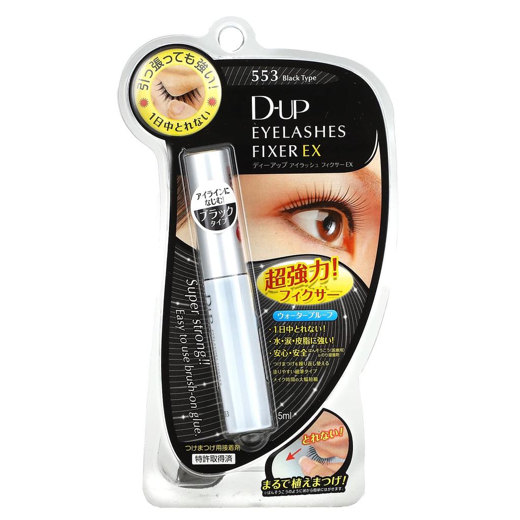 D-UP Фиксатор для ресниц EX, 553 черный тип, 5 мл (0,17 жидких унций)