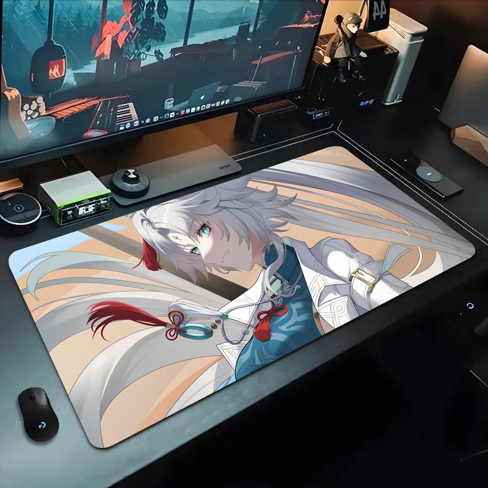 Feixiao Коврик для мыши 500X1000 мм Большой игровой коврик для мыши Геймерский XL Резиновый Отаку Коврик для клавиатуры Настольный коврик для ноутбука