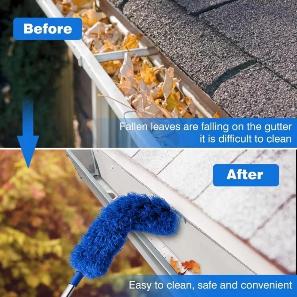 Washable Telescopic Duster Microfibre Cleaner Brush Practical Spider Web Removal Home Cleaning