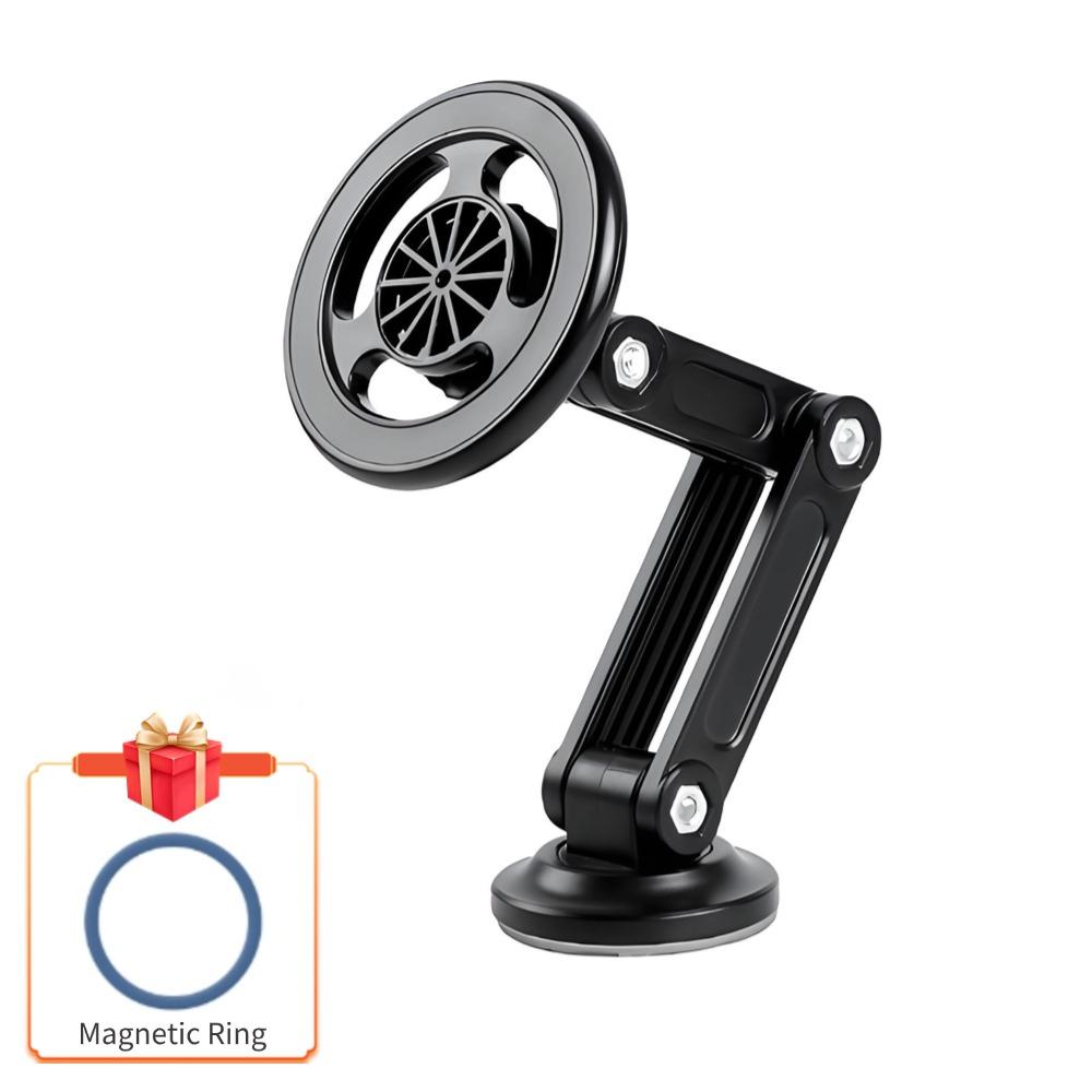 Magsafe Сильный магнитный автомобильный держатель для телефона Безопасный складной держатель для мобильного телефона с вращением на 360 градусов Кронштейн GPS-навигатора для приборной панели или лобового стекла