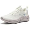 Thick Sole Comfortable Shock Absorbing Wear Resistant Low Top Casual Running Shoes Women Sneaker Ivory-White 122437761R-2