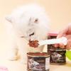 Universal Size Reusable Cat Dog Silicone Sealing Pet Food Spoon Can Covers Tin Opener Can Lids