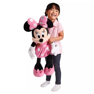 Магазин Disney Плюшевая игрушка Минни Маус от Disney, Большая, Розовая, 27 дюймов, Модель 2018 года