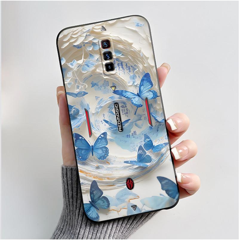 Милый Чехол Для ZTE Nubia RedMagic 6 Pro 5G Fundas Capa Для ZTE Nubia RedMagic 6S Pro Чехол Защитная Крышка Мягкий Силиконовый Корпус