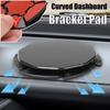 Автомобильная присоска, автоматическая подставка для телефона на приборной панели, самоклеящаяся прокладка на присоске для автомобильной изогнутой приборной консоли