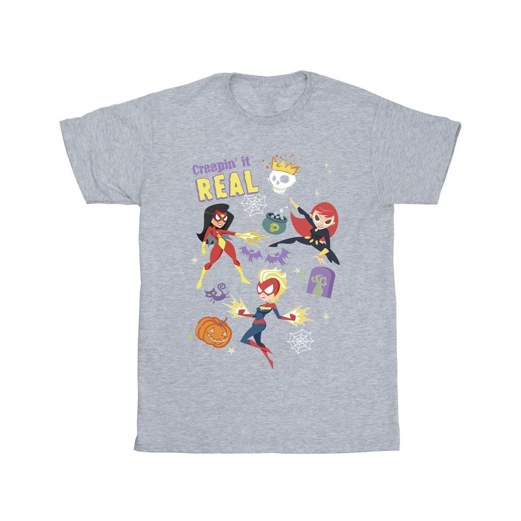 Marvel Mens Creepin It Real T-Shirt