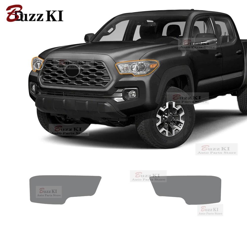 For Toyota Tacoma 2016- Headlight Rearview Film TPU Paint Protection Film Pre-cut PPF Anti-scratch Resistant Sticker
