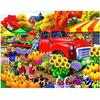 Diamond Painting Happy Farm Cross Stitch City Full Round Drill Diamond Embroidery Magic Painting