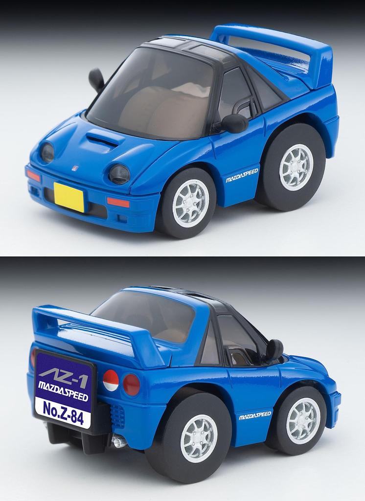 Tomytec Zero Autozam Mazdaspeed Version Синий Готовая модель Choro-Q Z-84b AZ-1
