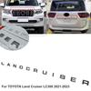 Для Land Cruiser 300 Lc300 2021-2023 VXR GXR 3D Наклейка с буквами Шильдик на заднюю дверь Эмблема Модификация экстерьера эмблема
