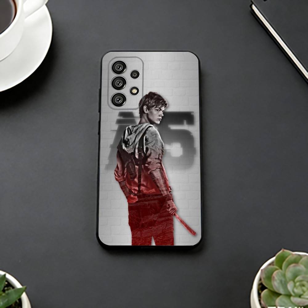Чехол для телефона Newt The Maze R-Runner Черный Силиконовый Мягкий Для Samsung S25,S24,S21,S22,S23,S30,Ultra,S20,Plus,Fe,Lite