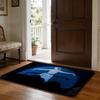 Pearl2022 Horror Film Floor Mat Soft Flannel Absorbent Mat Non-Slip Rug Home Bedroom Bathroom