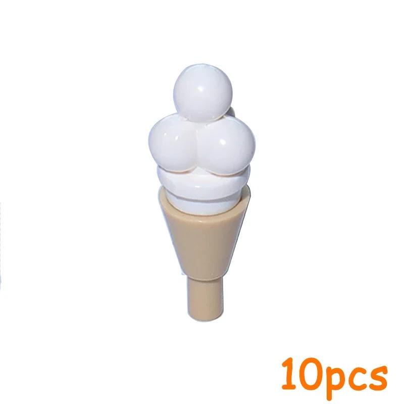 Строительные Блоки Еда MOC Аксессуары для Еды Рыба Хлеб Пицца Шоколад Фрукты Морковь Гамбургер Чипсы Курица Бутылка Кирпичи Игрушки