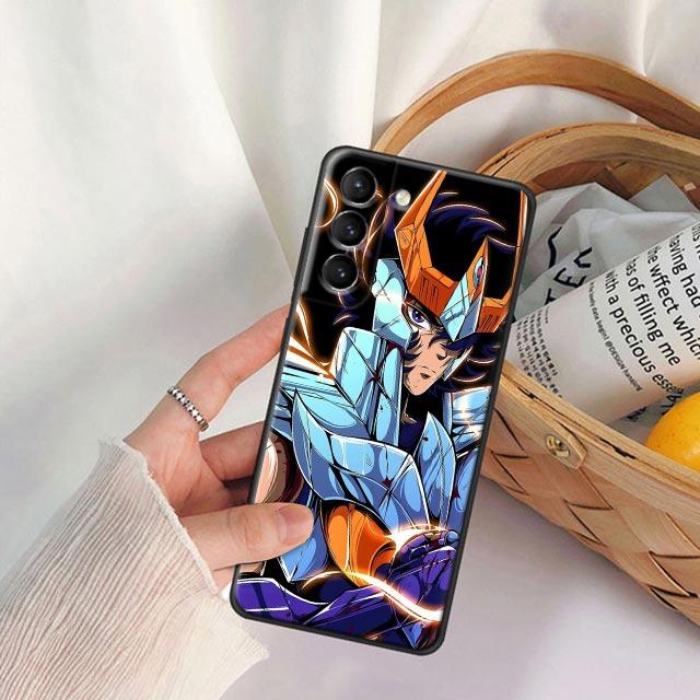Чехол для телефона Saint Seiya для Samsung Galaxy S24 S23 Ultra 5G S20 S21 FE S25 S24FE S26 Plus Мягкий чехол Пегас Сейя