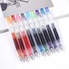 F Nib Writing Ink Pens Large Capacity Straight Liquid Pen Fashion Fountain Pen  School Supplies