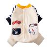 Cute wind dog clothes cute cartoon Japanese and Korean puppy four-legged sweater cat warm velvet pet clothes autumn