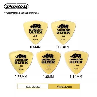 Dunlop Jazz Быстрый picking Противоскользящие Износостойкие Треугольные Рог Гитарные медиаторы (421/426/433)