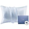 AIFY Silk Pillow Cover Silk Pillow Cover 6A Class Single Side Silk Pillow Cover 43 63 Beautiful Hair Beautiful Skin Silk Pillow Cover Washable Gentle