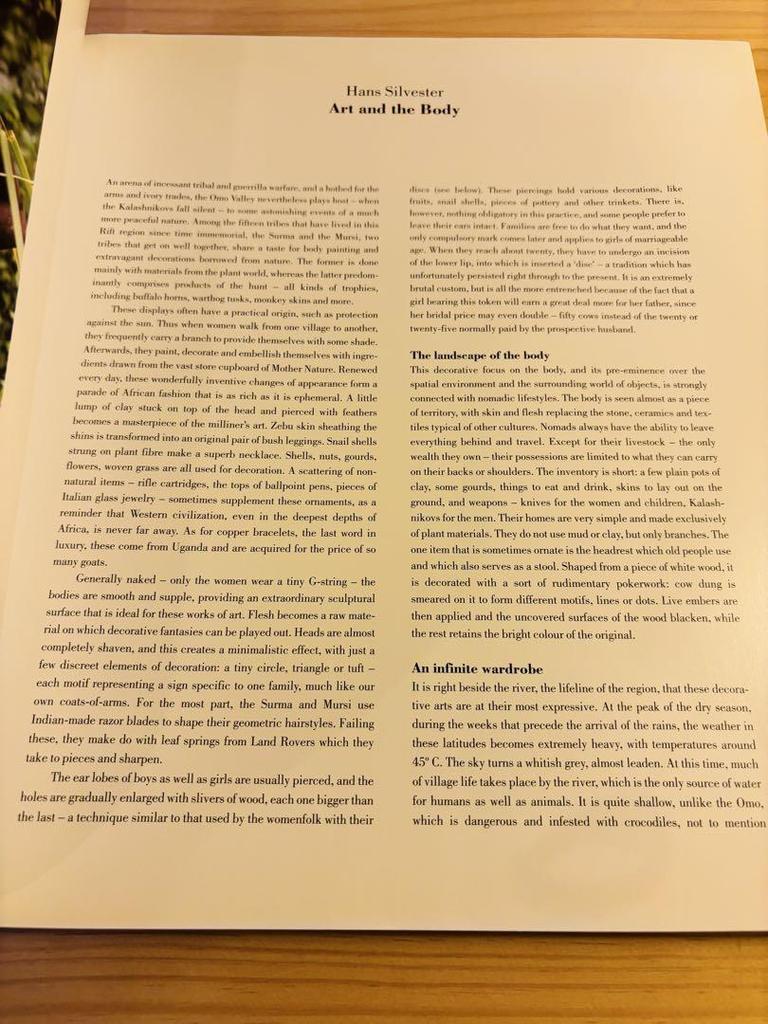 [ИСПОЛЬЗОВАННЫЙ] Натуральная мода Африка