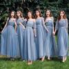 2025 Elegant Long Bridesmaid & Evening Dress for Women