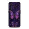 Мягкий ТПУ Для Realme 11 10 9 Pro Plus GT2 GT3 GT5 C21 C25 C35 C53 C55 C67 Pro 5G Ударопрочный Чехол для Телефона Арт Фиолетовая Бабочка Capas