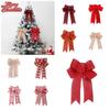 Bow Tree Christmas Decoration Diy Pendant Xmas Party Home Ornament Gifts Holiday