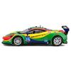 Bburago Scale Ferrari 458 Italia GT3 2015 Green Race Sports Car Diecast Model Car Finished Product 1/43 #64 / 18-36305
