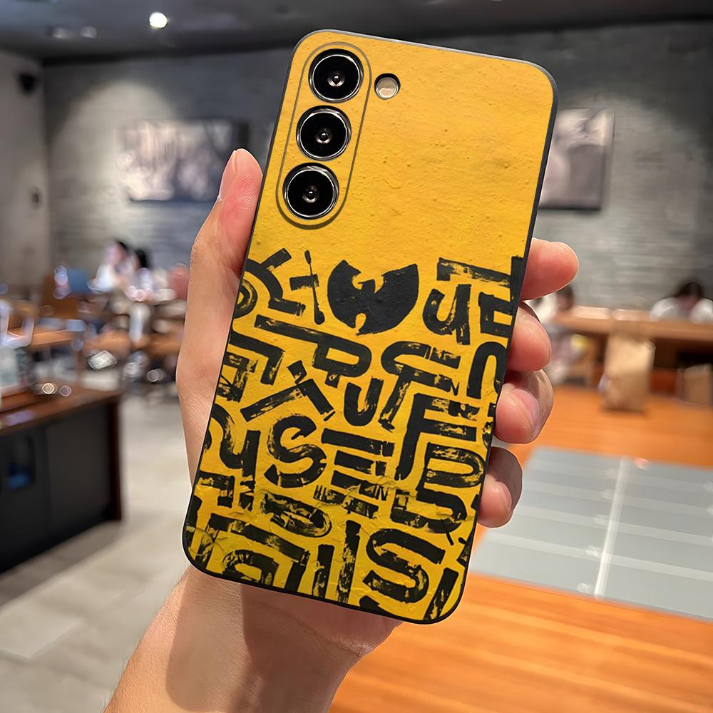 Чехол для телефона бренда W-Wu Tang для Samsung S26 S24 Ultra S25 S23 Fe S22 S20 S21 Plus A16 A54 A34 A53 Задняя крышка