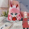 Аниме DARLING In The FRANXX Зеро Два Косплей Брелок Милая Плюшевая Хлопковая Кукла Подвеска на Рюкзак Брелок Аксессуары