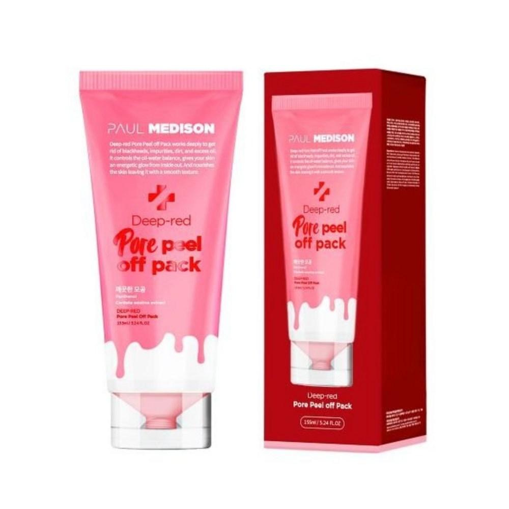 PAULMEDISON Deep Red Pore Peel Off Pack 155ml, 1 Deep Red Pore Peel Off Pack