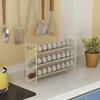 Acrylic Spice Rack Seasoning Organizer, Multipurpose Drawer Kitchen Storage
