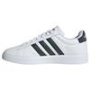 Neo Grand Court 2 Non-Slip Durable Low-Top Sneakers Unisex Sneakers Black White GW9204