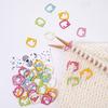24Pcs Fruit Stitching Markers Crochet Locking Stitching Markers Rings for Knitting Crocheting Weaving Sweater Scarf Hat