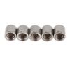 50Pcs Coupling Nut Round Rod Connector Female Thread 304 Stainless Steel M8x1.25 12 L12mm