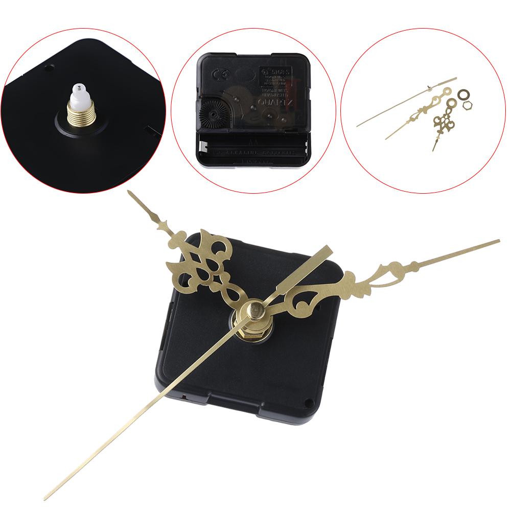 Essential Tools Classic Mute Repair Replacement Parts + Hands Clock Movement Mechanism Pendulum