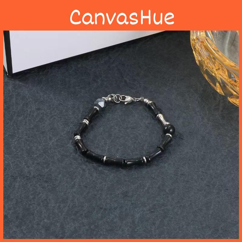 Design Unique Fashion Bracelet For Travel Souvenirs Elegant Black Style Bamboo
