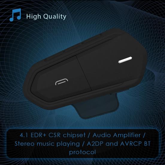 QTB35 мотоциклетный шлем, интерком CSR, Bluetooth-совместимая гарнитура 4,1, домофон