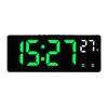 Temperature Calendar Number Clock Backlight Electronic Clock Large Number Alarm Clock LED Digital