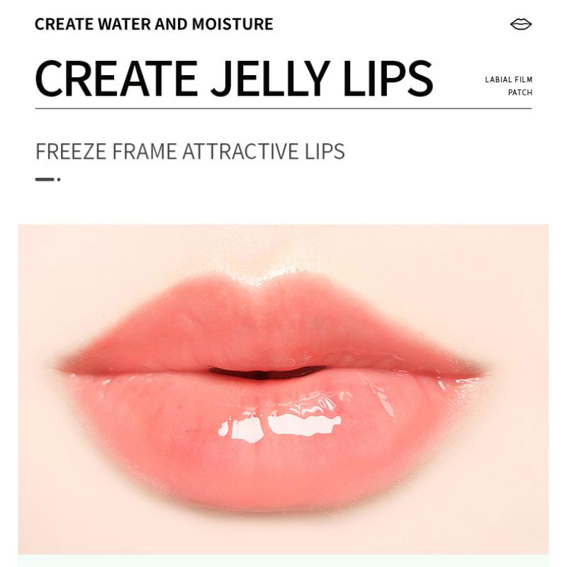 Маска для губ 8 г SADOER Collagen Plant Lip Mask Fading Lip Pattern Pack