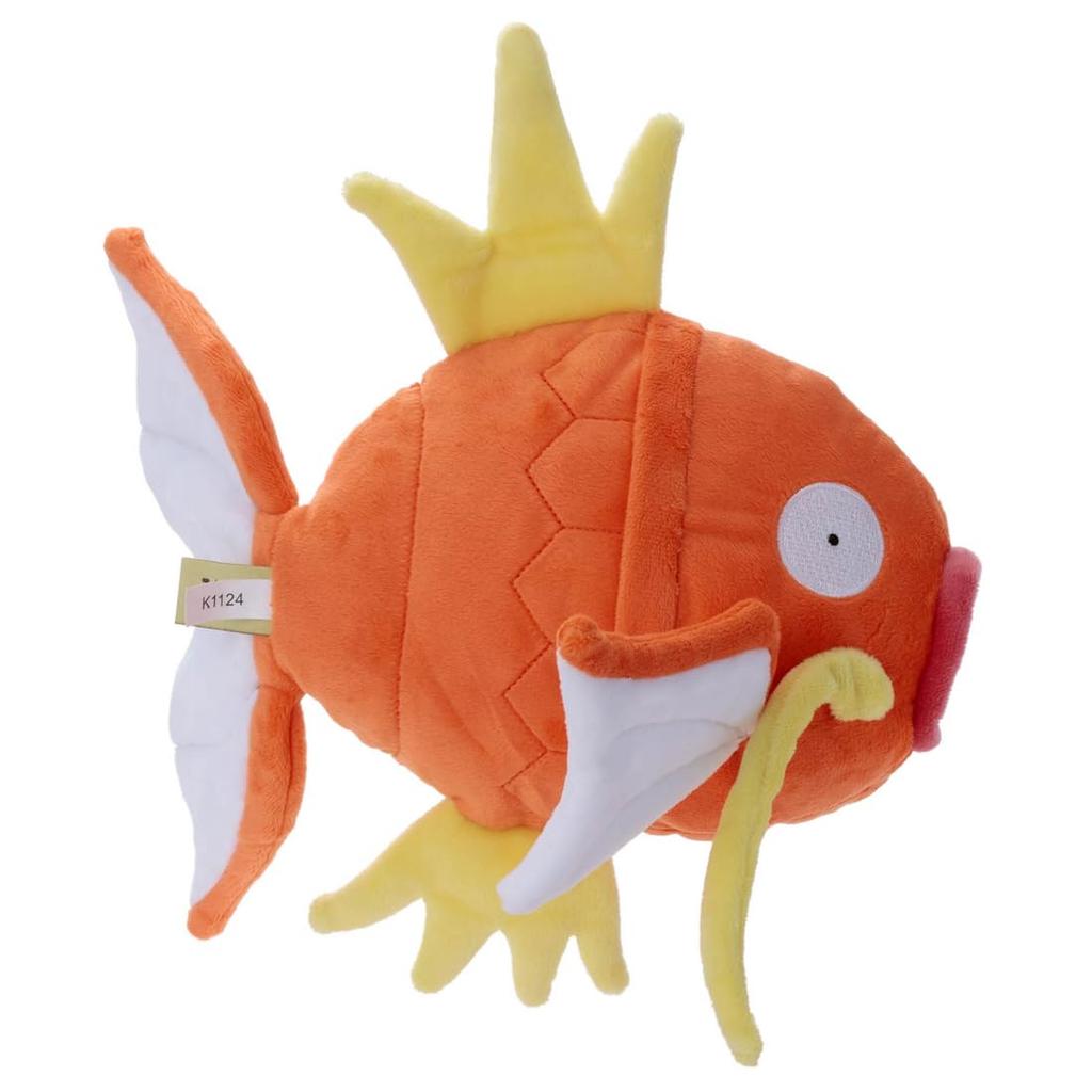 Takara Tomy Arts (TAKARATOMY A.R.T.S) Pokémon Pyokorin Magikarp Plush Toy, Approximately 23cm Tall