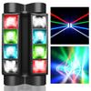 BETOPPER Подвижные огни 8x3 Вт RGBW LED Сценическое освещение Диско-свет Сценический свет DMX512 7/13 каналов DJ диско-свет для вечеринки Вращающийся Высокая яркость Аудиосинхронизация