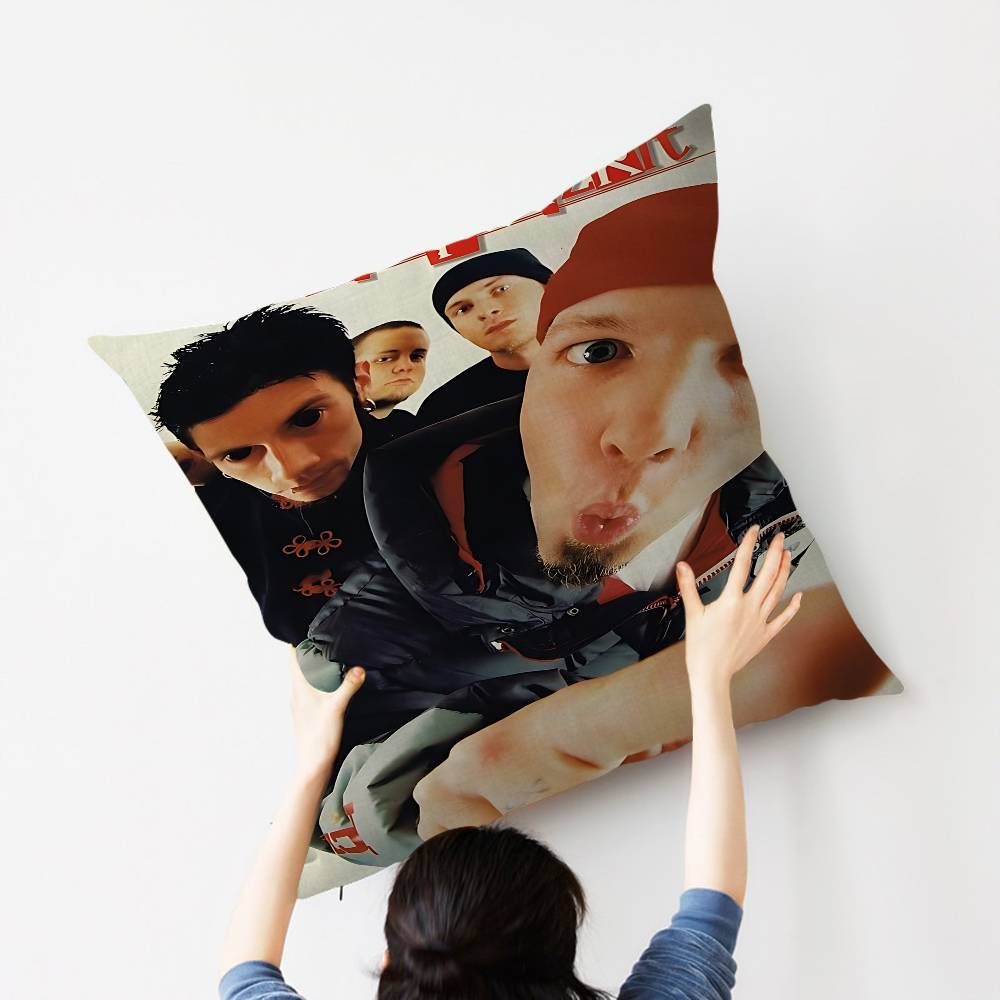 Rock Band L-Limp Bizkit Pillow Cover Design Cushion Cover Decor Holiday Decorati