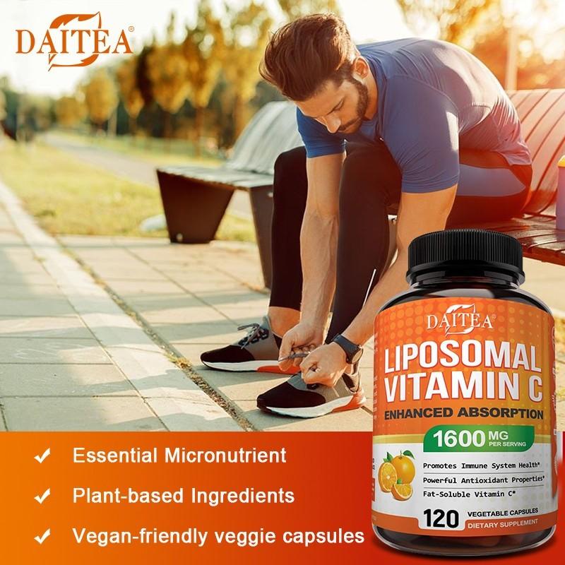 Liposomal Vitamin C Complex 1600 Mg Dietary Supplement, 120 Capsules Per Bottle