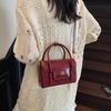 Premium Retro Small Bag Women's New Spring and Summer Versatile Messenger Bag Fashion Portable Small Square Bag