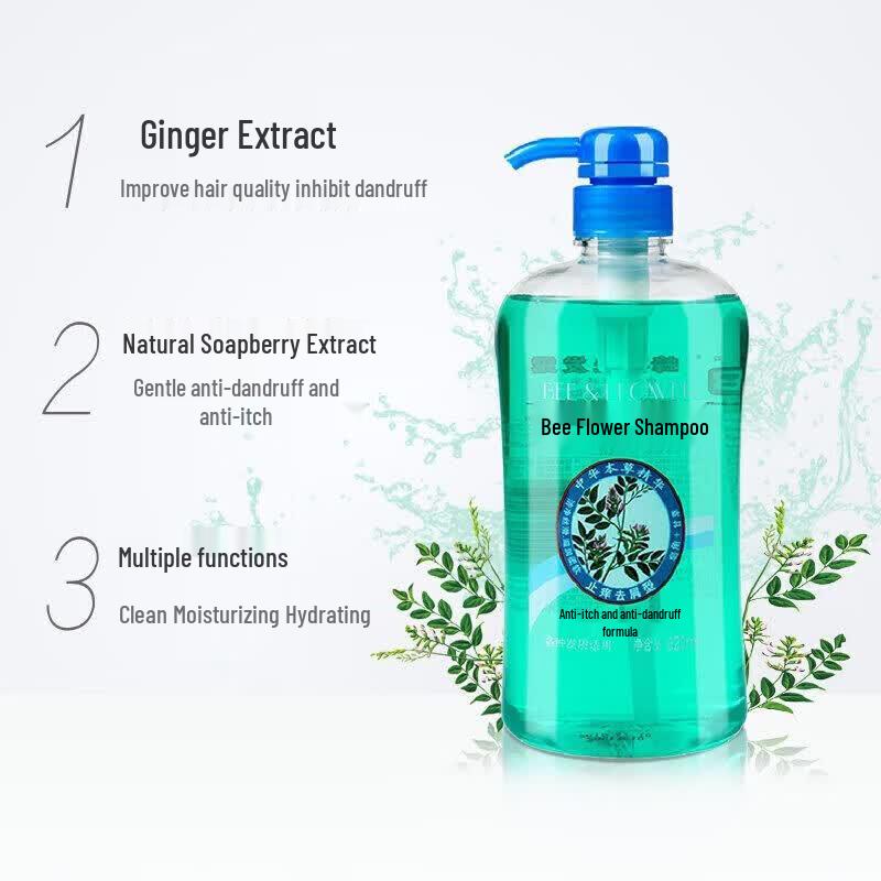 Bee & Flower Herbal Anti-Dandruff Shampoo
